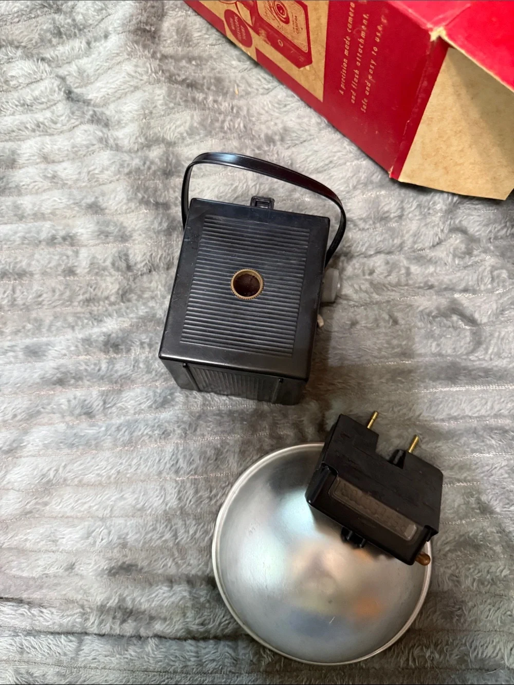 Imperial Flash Camera Boxed in Red